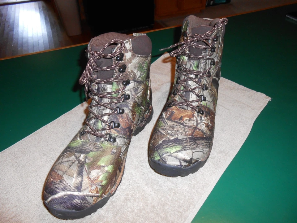 Genuine Game Winner Lace-Up Camo Water-Proof Hunting Men's Boots (Size 13) - Image 3 of 4