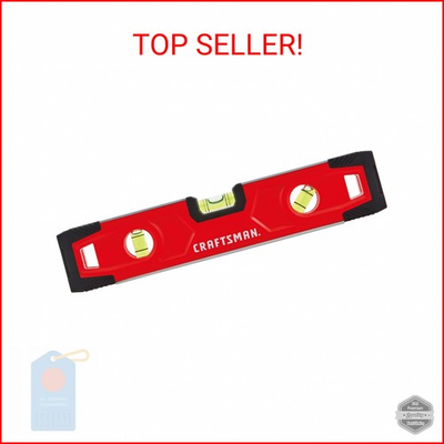 #ad CRAFTSMAN Torpedo Level Magnetic 9 inch CMHT43191 $13.83