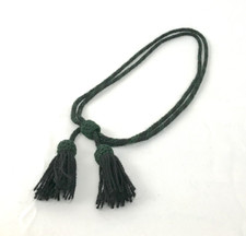 Green and Black Wool Hat Cord - Medical Service