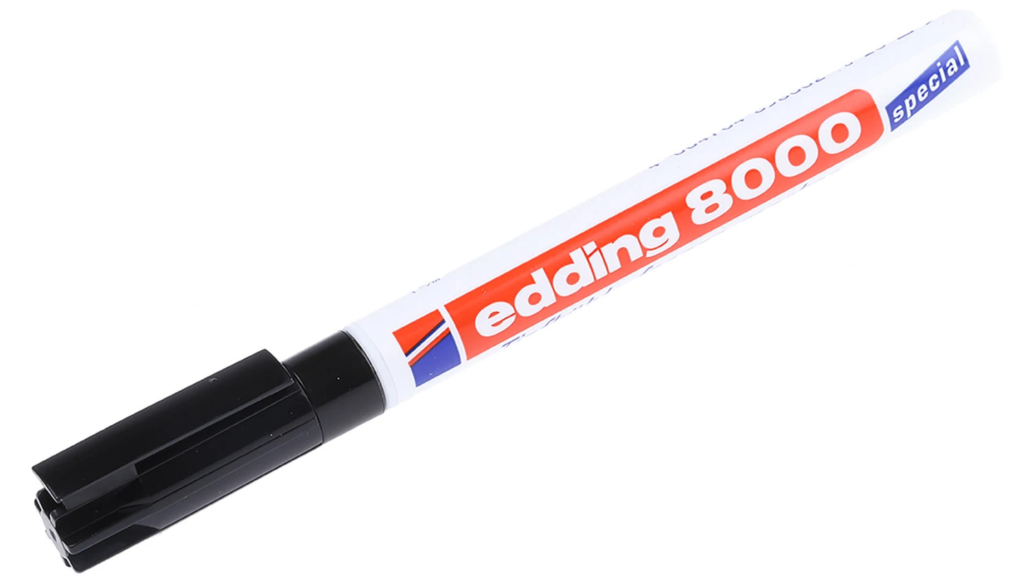 Edding 8000 Freezer Marker Permanent Black Quick Drying FineTip 4-12 mm 1 Pen