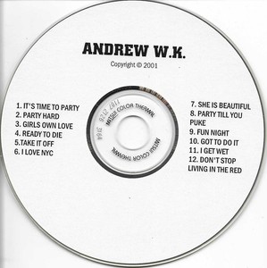 Andrew Wk I Get Wet | eBay
