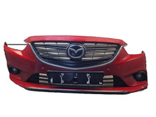 MAZDA 6 BUMPER FRONT COMPLETE IN RED MK3 2013 - 2017