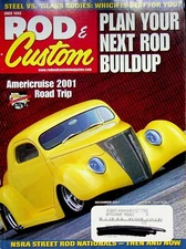 Vtg Rod & Custom Magazine Dec 2001 Plan Your Next Rod Buildup Americruise m1219