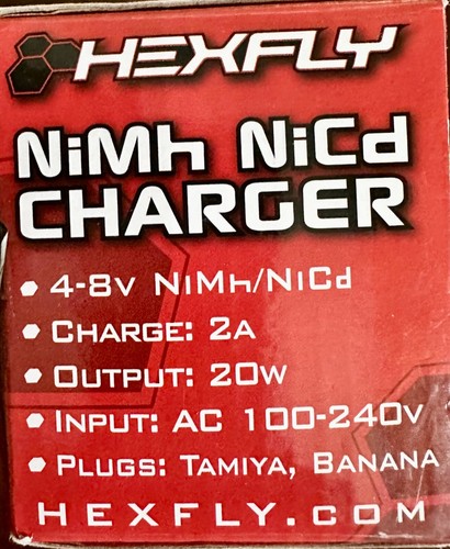 HEXFLY NiMH/NiCd Battery Charger HX-N802 Lightly Used - Picture 2 of 5