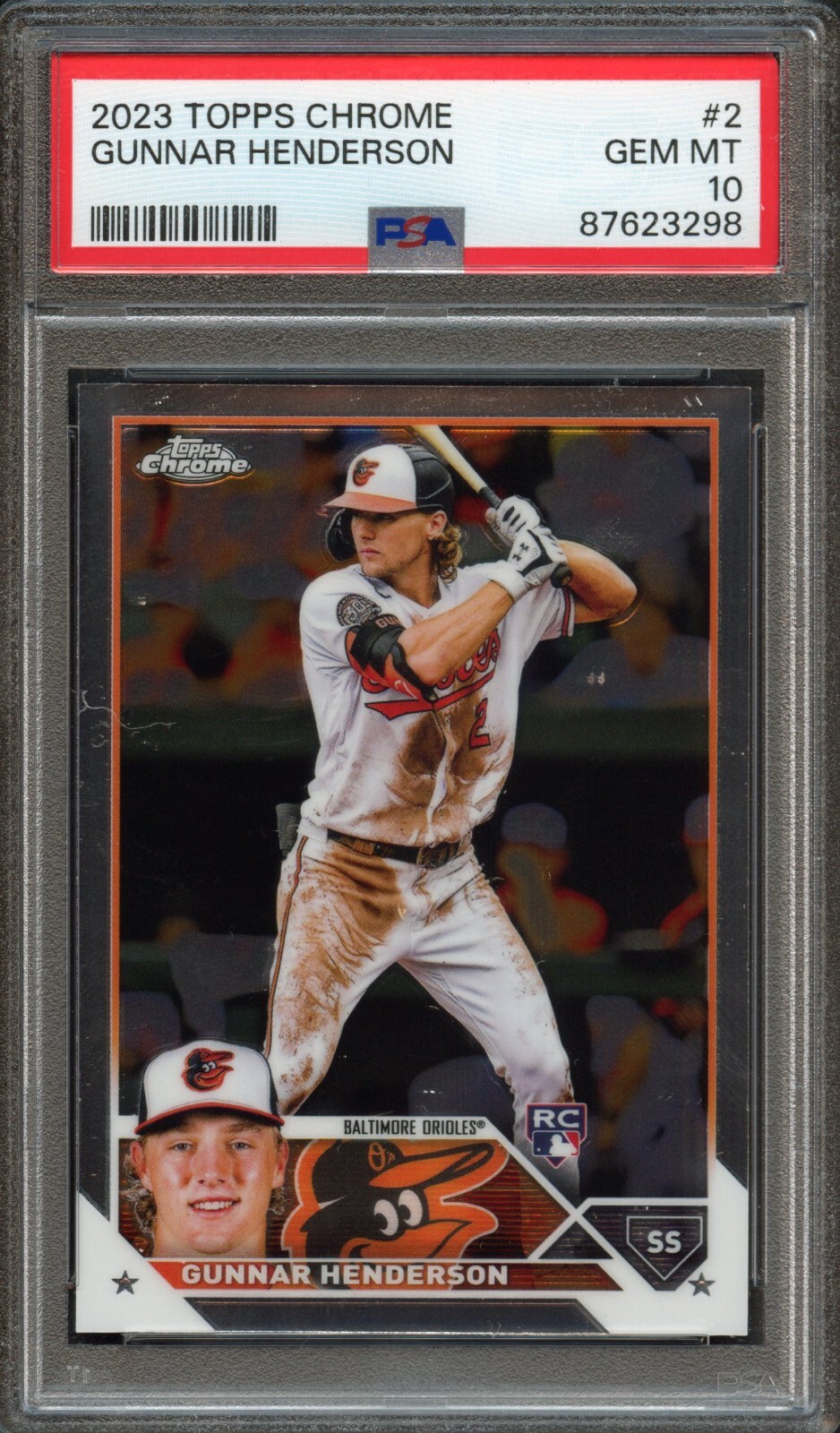 GUNNAR HENDERSON AUTOGRAPH