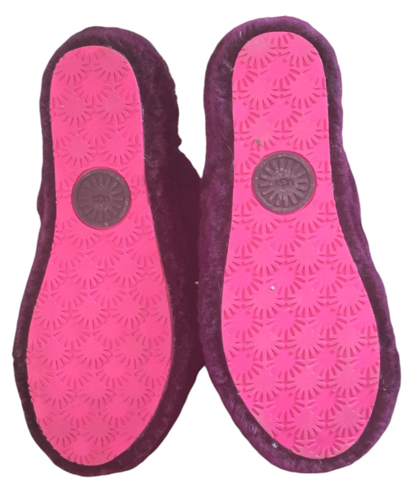 Zapatilla UGG Scuffette Gamuza Superior Púrpura talla 8 Foto 3 de 4
