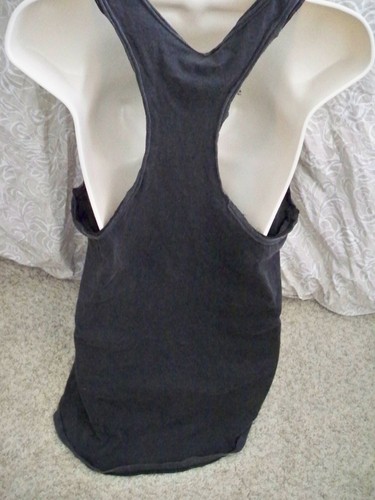 H&M LIZENZIERTER KURT COBAIN NIRVANA DISTRESSED TANK KLEIN NEU MIT ETIKETT - Bild 2 von 6