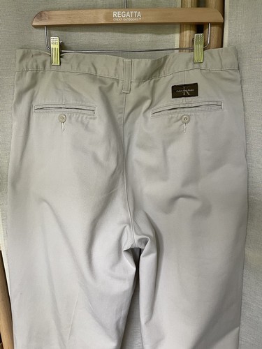 Calvin Klein CK Khakis pantaloni chino vintage taglia 36 - Foto 11 di 16