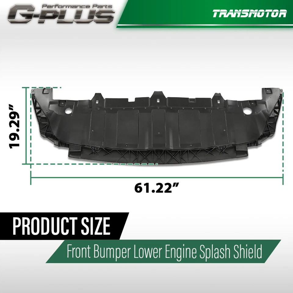 Передний бампер нижний брызговик двигателя для 2014-2017 MERCEDES-BENZ GLA 250 X156 - Изображение 3 из 4