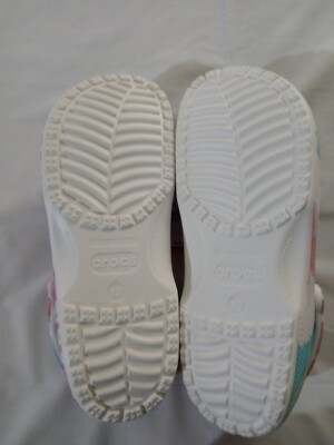 Crocs Classic Tie-Dye Graphic Multi 205453- 6SN Clog Size 