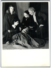 Les acteurs Lila Kedrova, Muriel Chaney, Maria Merino et Pierre Valde  Vintage s