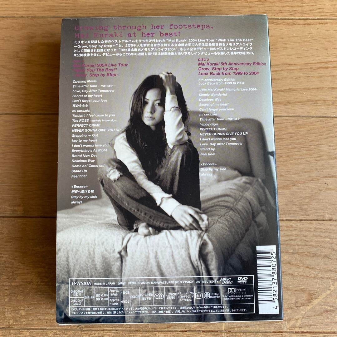 倉木麻衣/Mai Kuraki 5th Anniversary Edition… Mai Kuraki Live Tour DVD / 5th Anniversary Edition Grow,Step