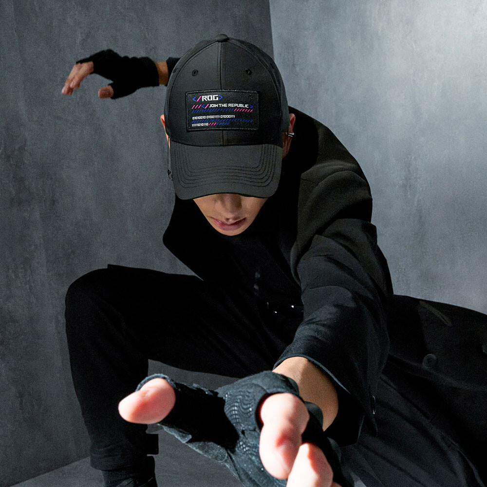 ASUS ROG SLASH CH3003 Mens Women Sports Baseball Cap Solid