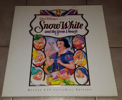 Walt Disney's - Snow White and the Seven Dwarfs - Deluxe CAV Edition 3 LD Set
