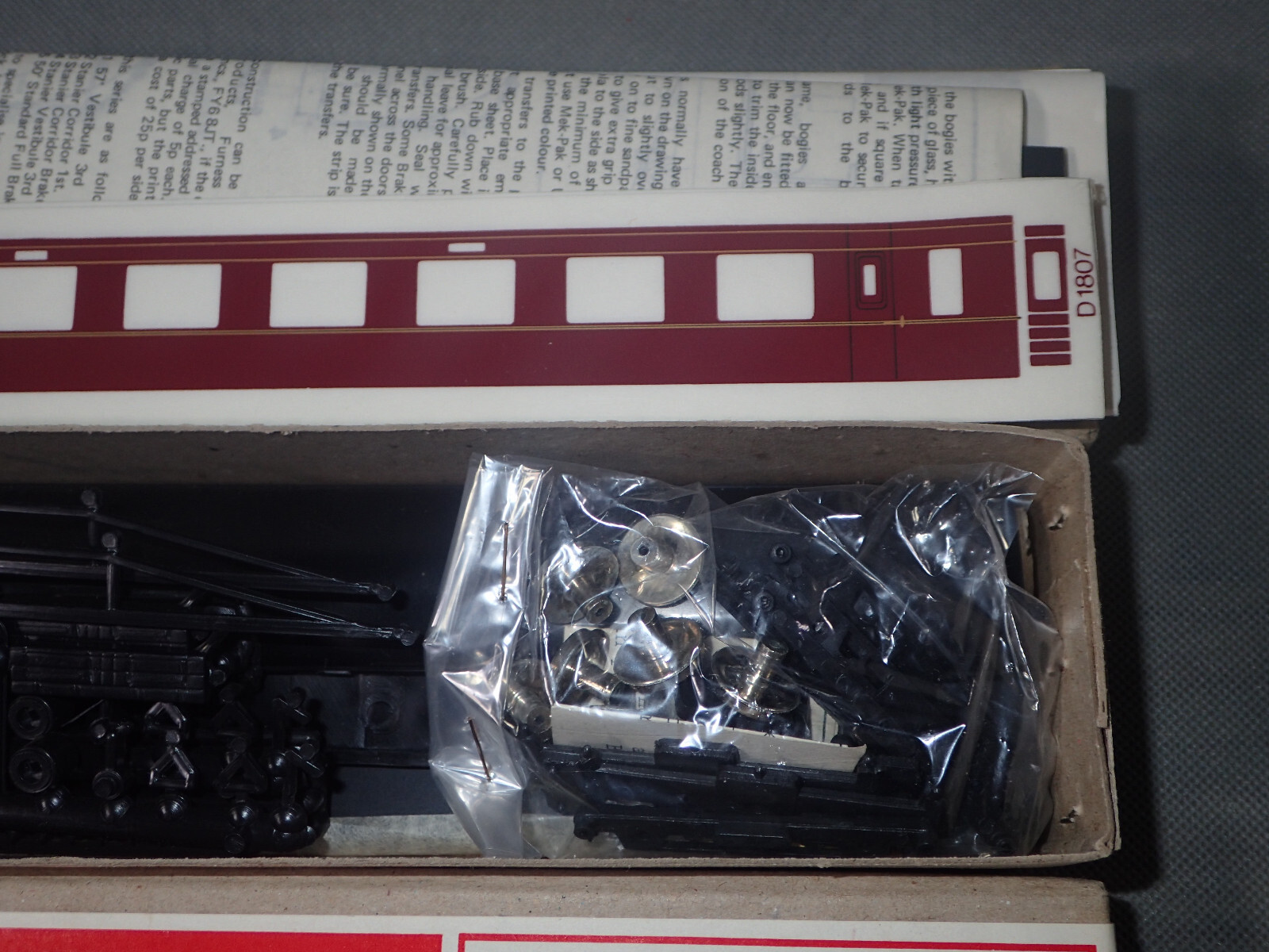 2 x MAJ Products OO Gauge Coach Kits Read Below Lot 117 eBay