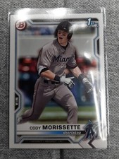2021 BOWMAN DRAFT CODY MORISSETTE MIAMI MARLINS PROSPECT #BD-88 1ST BOWMAN PAPER