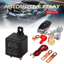 Car Battery Disconnect Switch Power Kill Master Isolator Cut Off Remote Control