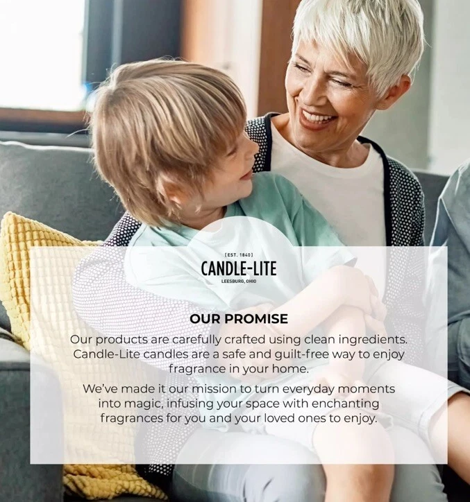 Velas perfumadas Candle-lite, fragancia fresca de lavanda Breeze, una de 18 oz. Individual- Foto 2 de 4
