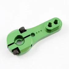 ALIENTAC 25T M3 Angle Adjustable Alloy Servo Horn/Arm Green Heavy–duty For RC
