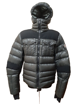Moncler Grenoble Altenmarkt Men Khaki Down Jacket Size. 3/L Moncler Grenoble Altenmarkt Men Khaki Down Jacket Size. 3/L
