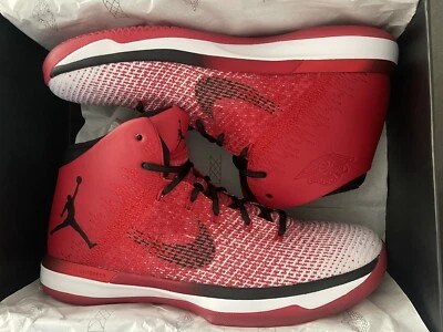 Nike Air Jordan 31 XXXI CHICAGO BULLS Taille 12 us 46 uk 11 Neuve DS 845037 600 - Photo 1/4
