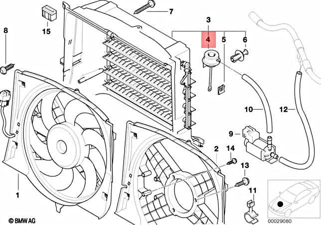 Genuine BMW E34 E39 E46 320Cd 320d 320td 525td 525tds Vacumm Box 