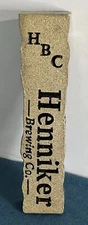 Henniker Brewing Co HBC New Hampshire Beer Tap Handle Collectible