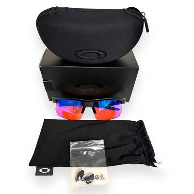 Oakley Bisphaera Sunglasses OO9400-0668 Matte Black Prizm Golf Mirror w/case