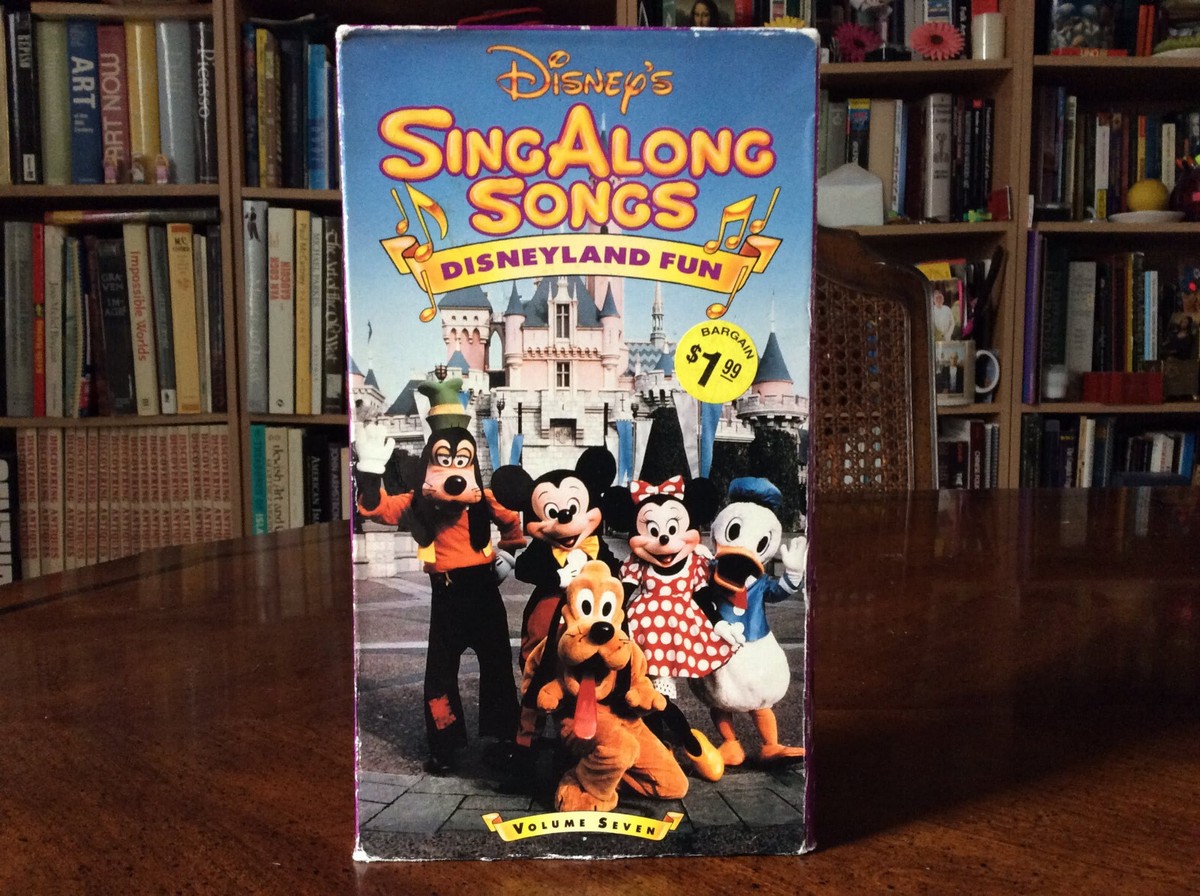 Disney Sing Along Songs Volume 7 VHS USED | eBay
