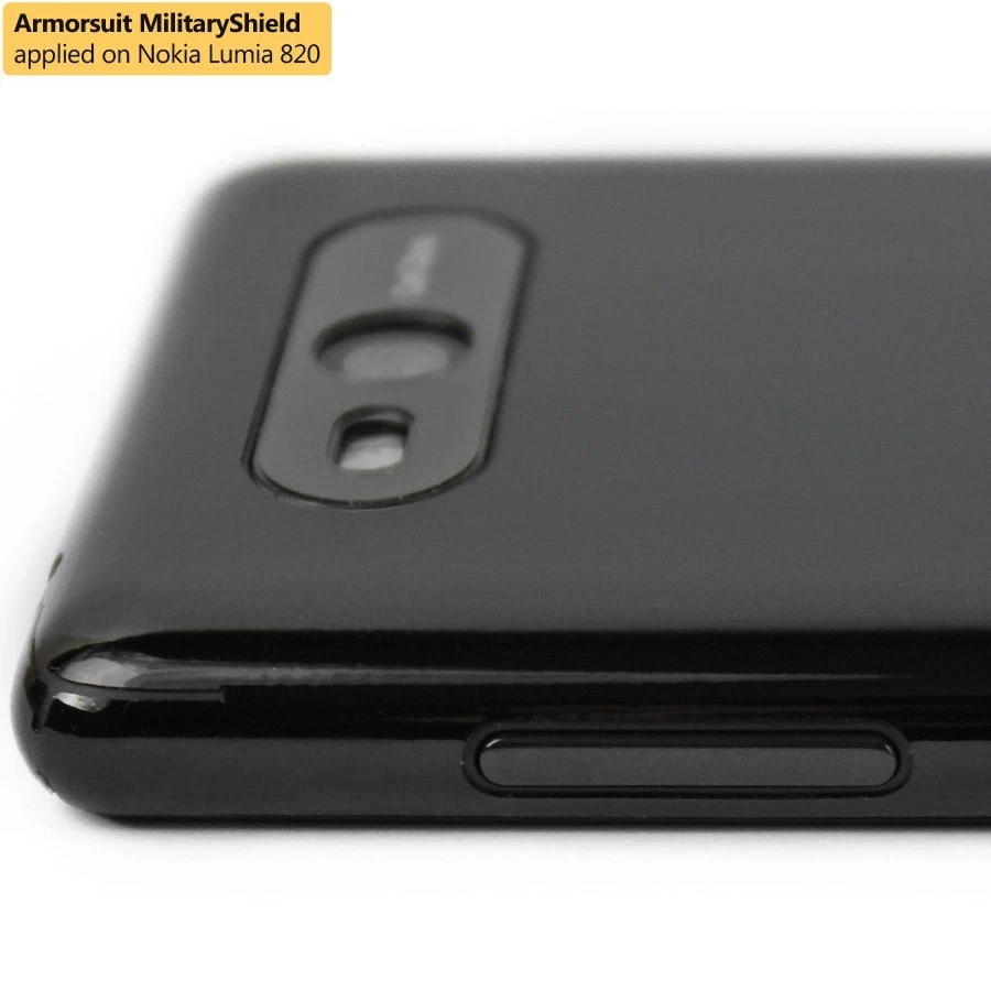 ArmorSuit MilitaryShield Nokia Lumia 820 Screen Protector + Full Body Skin USA - Image 4 of 4