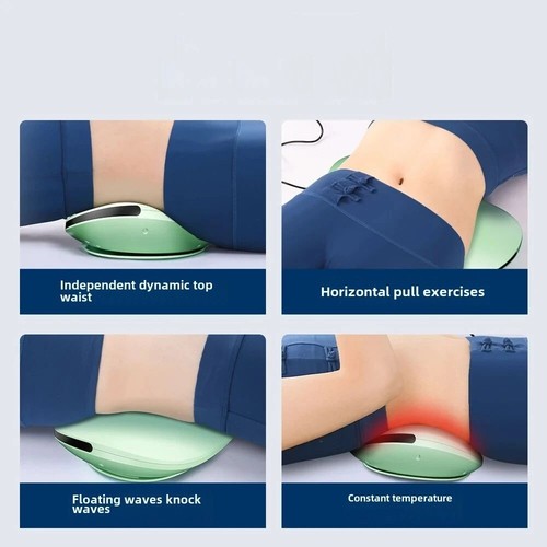 Masajeador Eléctrico de Tracción Lumbar Ajustable Vibración Cintura Columna Soporte Espalda - Imagen 3 de 25