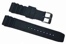 Italian Rubber Strap for Luminox 22mm Colormark 3000 3100 8400 8800 Navy Seal 