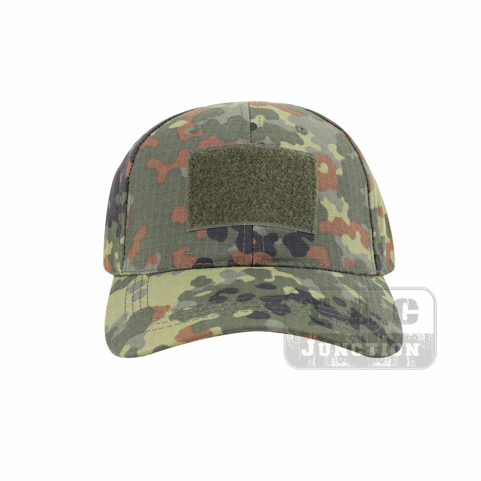 Flecktarn Tactical Army Hat Adjustable Baseball Cap Visor Hat - Image 3 of 4
