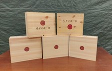 Casse Vuote  MASSETO TENUTA DELL'ORNELLAIA  1 X 2007 1 X 2016' 3 X 2019 