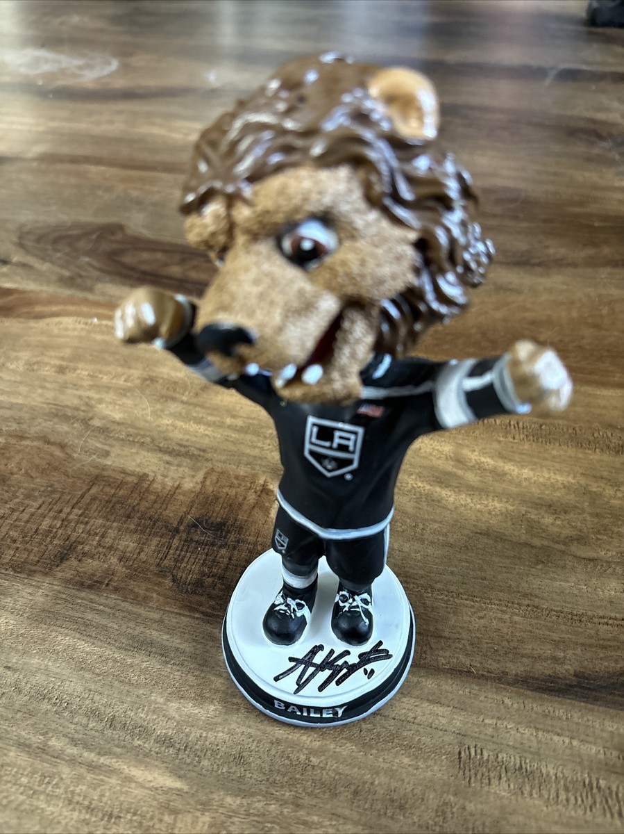 Anze Kopitar Signed LA Kings Bailey Black Jersey 2018 Bobblehead