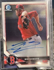 2018 Bowman Baseball Mike Shawaryn CPA-MS Chrome Prospect AUTO Rookie Red Sox