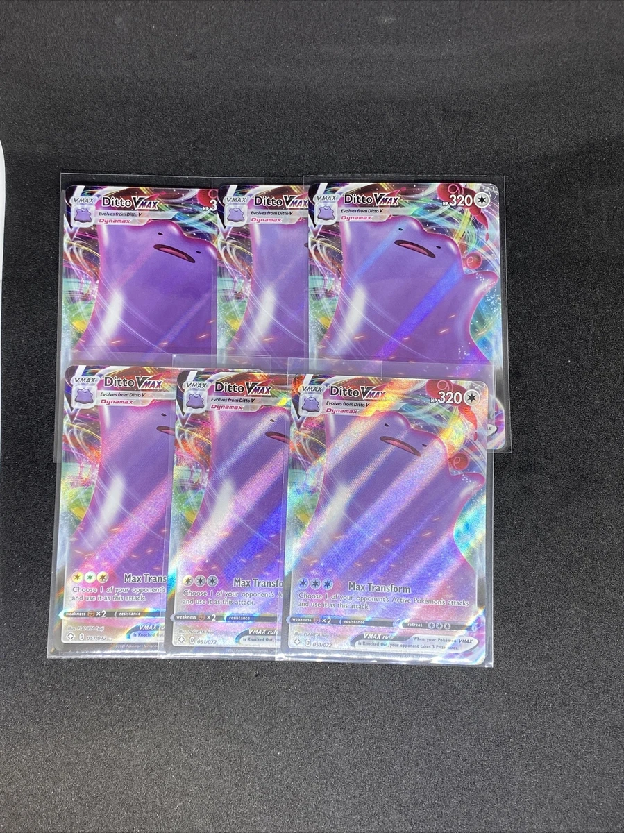  Ditto Vmax & V - Shining Fates - Ultra Rare Card Lot