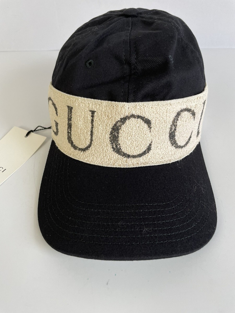 GUCCI サンバイザー こげ茶 GG柄 GUCCI サンバイザー こげ茶 GG柄 - メルカリ