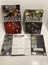 Battlefield 1942 Complete 2 Discs + Battlefield expansion pack The Road to Rome
