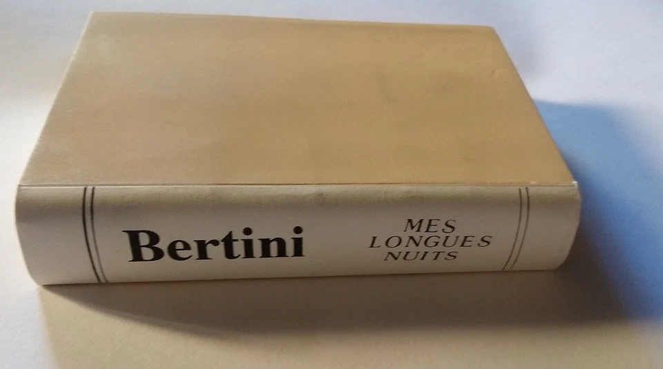 Gianni Bertini : Mes longues nuits. Livre d'artiste dédicacé par l'artiste, 1998 - Photo 2/4