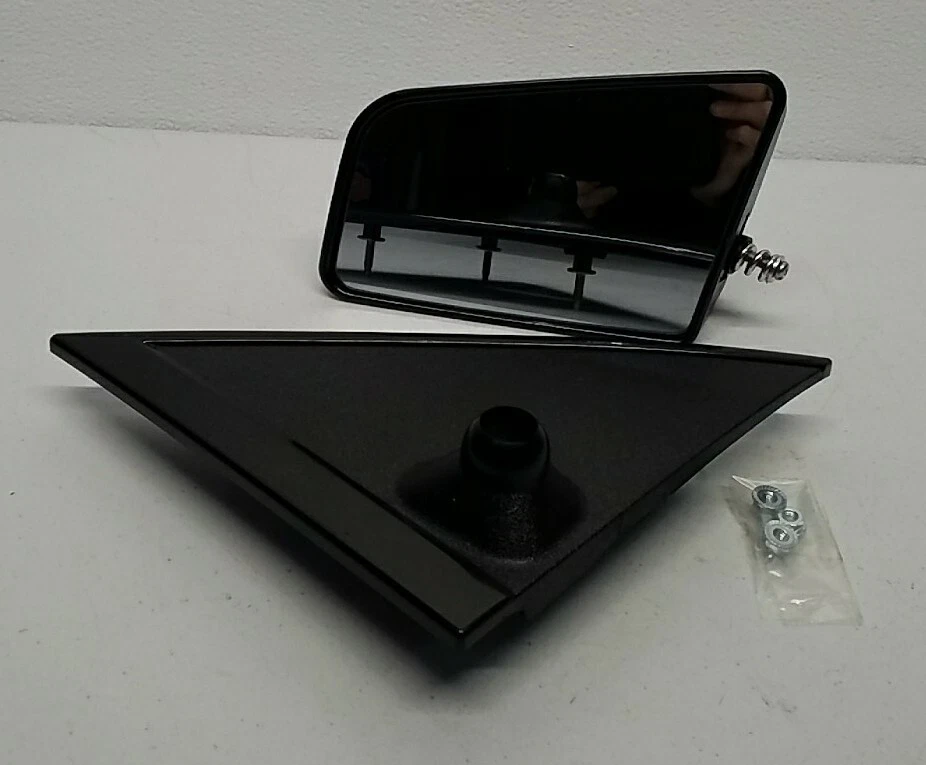 62006G Fit System Driver Side Mirror – Manual Black Replacement Exterior Mirror - Image 3 of 4