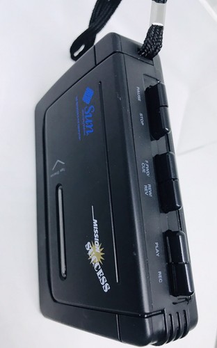 NEW NIB Vtg Voice Recorder Cassette Tape Handheld Portable Player MIC Walkman - Picture 16 of 20