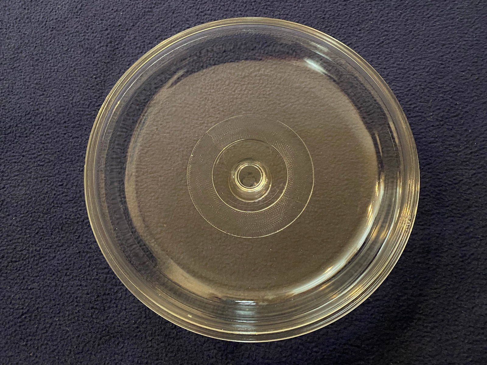 PYREX 408 ROUND DOME GLASS LID 8.75" DIA. OUTSID 8-3/8" INSIDE RIM CROCK POT LID