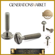 2pcs 1/4-20 Thread D-Ring Stainless Steel Camera Fixing Screws for Camera Tri...