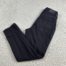 Madewell Jeans The Perfect Vintage Jean Sz. 26 High Rise Straight Denim/Black