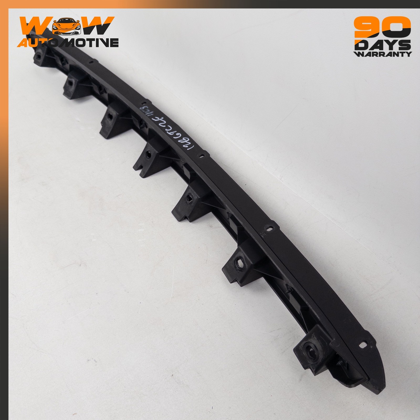 12-17 BENTLEY CONTINENTAL GTC FRONT UPPER RADIATOR GRILLE BRACKET BLACK OEM
