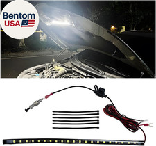 Car under Hood LED Light Strip, 15Inch 12V 21 SMD 5050 Waterproof Vehicle Engine