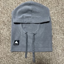 Burton Adult 2026 Snowboard Snow Winter - BURKE HOOD Balaclava - Gray Fleece