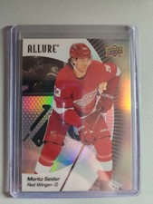2023-24 Upper Deck Allure Moritz Seider Black Rainbow #86 - Red Wings