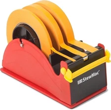 StewMac Guitar Shop Tape Deck, Orange Multi Purpose Tape Set (0593)